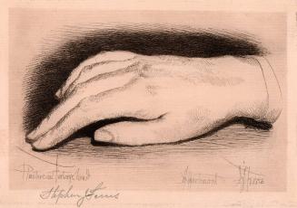 Plaster-Cast - Fortuny’s Hand - Appartenant A. S. J. Ferris