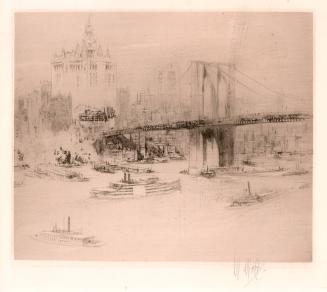 The Brooklyn Bridge [small plate]