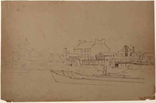 [Preparatory drawing for “Trenton-Winter”]