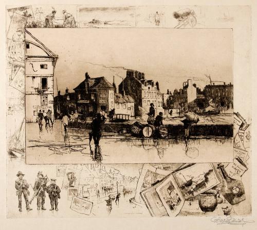 A Gale at Fecamp (Normandie)