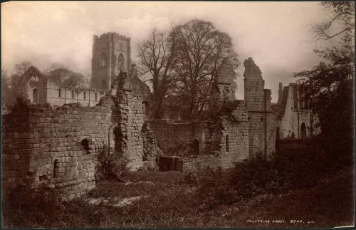 Fountains Abbey, 2344. J.V.