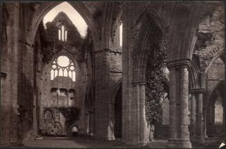 Tintern Abbey. 10582. South Window in Transept, Frith’s Series