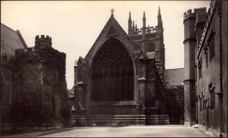 Oxford 13688 Thorton College Chapel and 1st Quadrangle. Frith’s Series