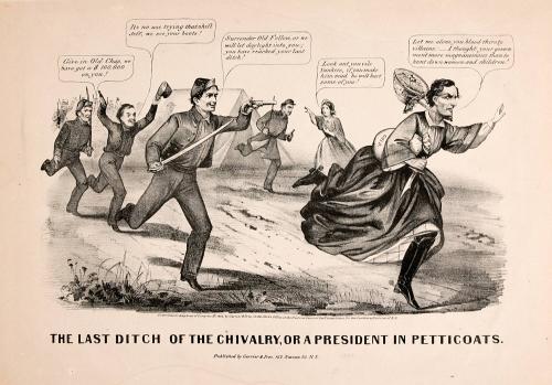 The Last Ditch of the Chivalry, or A President in Petticoats