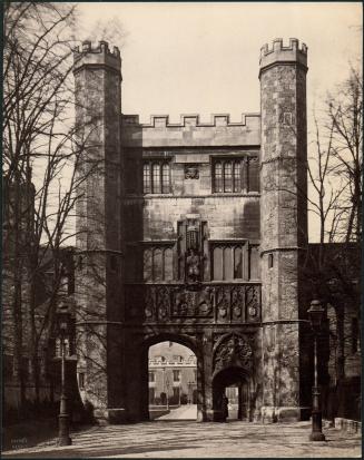 Trinity College, [-illegible-] Gate Cambridge. 10908. Frith’s Series