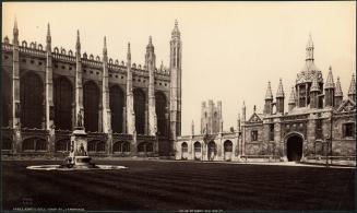 10922 King’s College Chapel & C., Cambridge, Church of St. Mary the Great. Frith’s Series