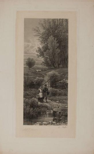 [Lovers in landscape]