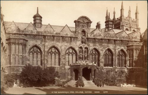 In the Quadrangle, Oriel College, Oxford. 3548. G. W.  W.