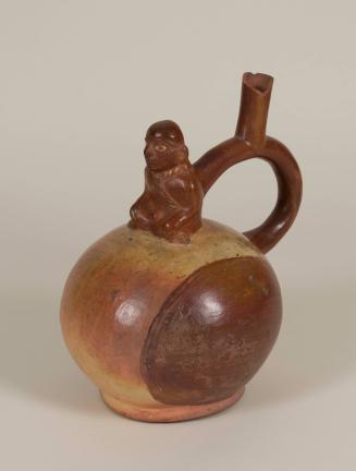 [Ceremonial vessel with figure]