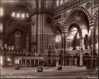 Interieur de la Mosquee Sulymanie
