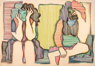 [Two striped nudes]