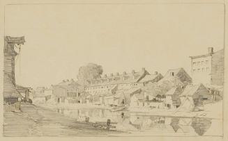 study for “On the Canal - Trenton”