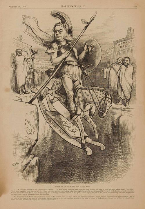 Dulce se Decorum est Propatria Mori, Harper’s Weekly, October 18, 1879, page 833