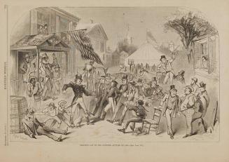 Training Day in the Country - Autumn, Harper’s Weekly, November 17, 1860, page 733