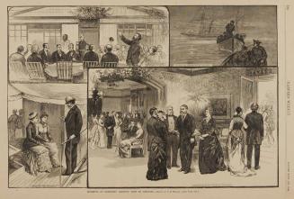 Incidents of President Arthur’s Visit to Newport, Harper’s Weekly, September 16, 1882, page 538