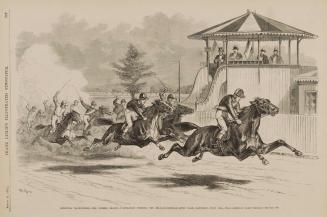 Saratoga Race-Course - The Summer Season - D’Artagan Winning the Mile and Three Quarter Dash,  Saturday July 24th