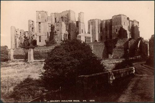 Kenilworth Castle, from Bridge 379 GWW