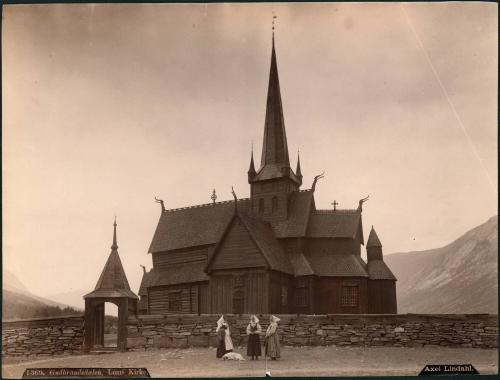 1369. Gudbrandsdalen. Loms Kirke