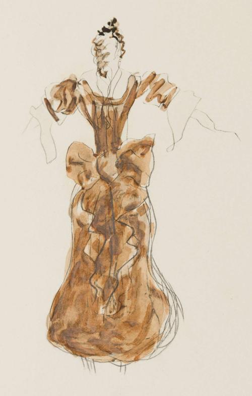 [Costume design for the ballet "Les Fâcheux"]