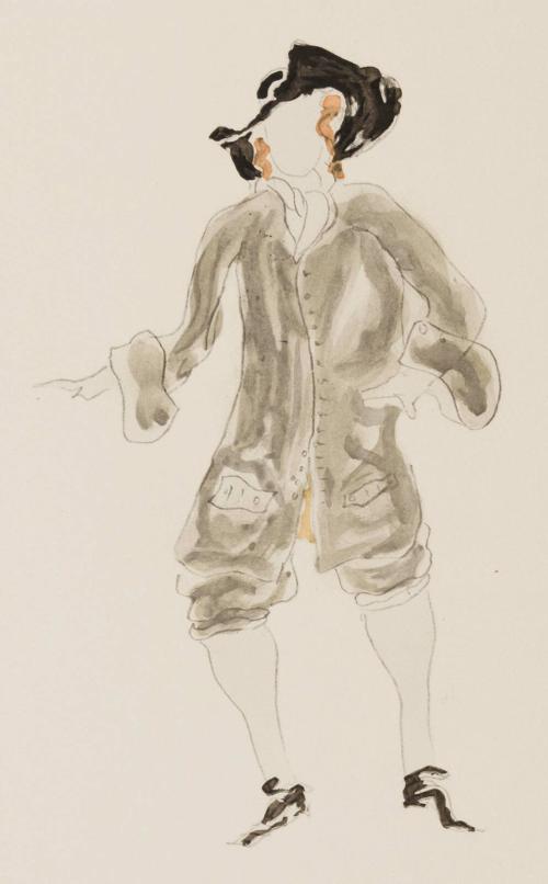 Les Facheux Ballet Costume