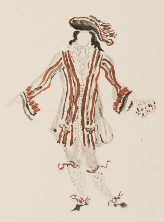 Les Facheux Ballet Costume