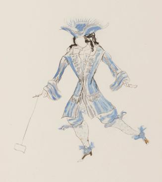 Les Facheux Ballet Costume