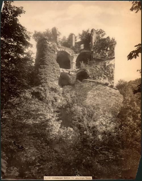 No. 419 Heidelberger Schloss: Der gesprengte Thum.