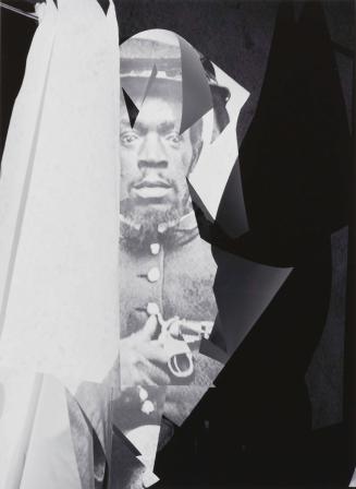[Photomontage of a Civil War era Black soldier]