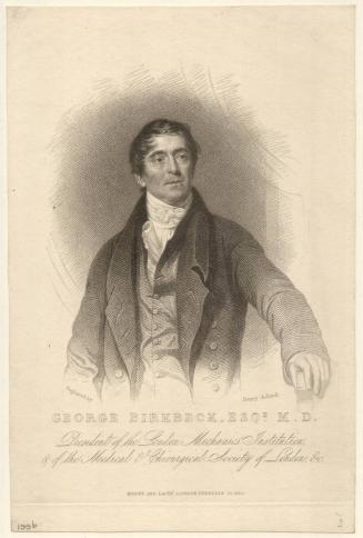 Birkbeck, George, 1776-1841, British, Physician