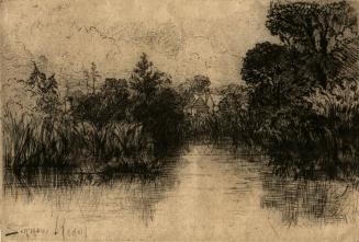 [Shere Mill Pond study]