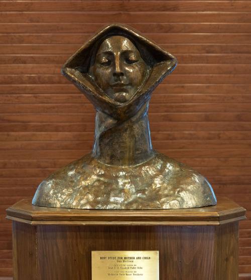 [Bust study for Mother and Child]