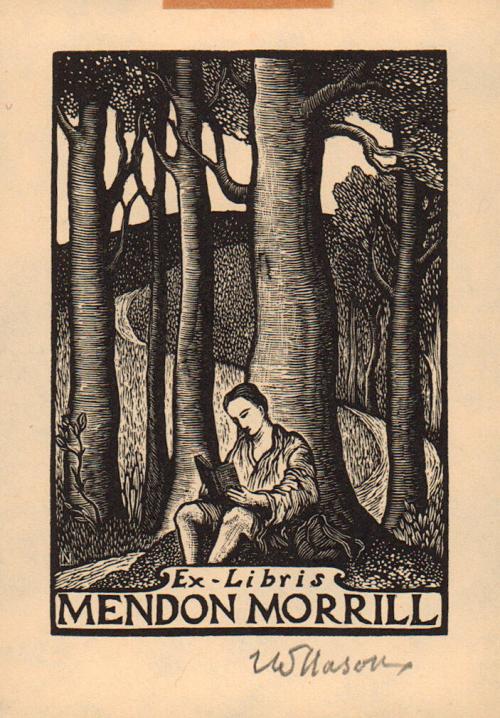 [Bookplate of Mendon Morrill]