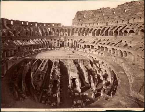 Roma - Interno dell Anfiteatro Flavio o Colosseo