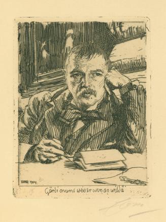 Portrait of the artist
