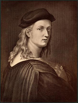 Raphael, Florence [photo of engraving after Raphael’s Portrait of Bindo Altoviti]