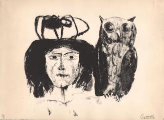 Girl, Spider and Owl