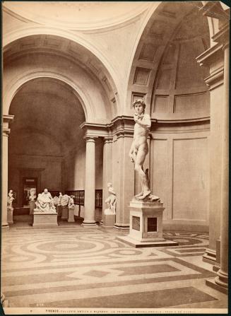Firenze - Galleriea Antica E. Moderna la Tribuna di Michelangiolo (Prof. E. de Farris)