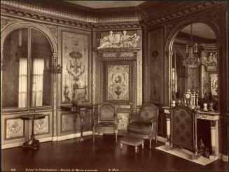 819 Palais de Fontainebleau - Boudoir de Marie Antoninette X. Phot.