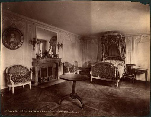 71. Versailles Pt. Trianon Chambre a coucher de Marie Antoinette J. D.