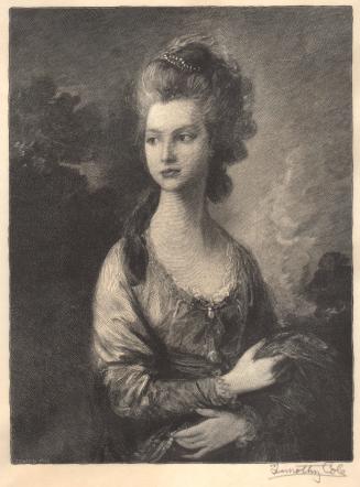 Portrait of the Hon. Mrs. Graham (after Gainsborough)