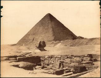 Sphinx la Pyramide du Khafre 77