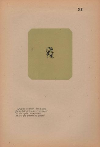 32. Unrequited Love. You loved me!— So you told me./ Who was it who loved first?/ When I loved, you did not— /And now that you do, I do not.