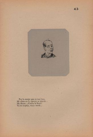 43. The Foolish Middle Years. For a frivolous woman/ My soul leaps into the unknown./ “Shut that gaping mouth, old fool,/ “You no longer signify.”