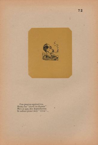 72. The Store of “Fair Prices”. With our fair prices/ We never cheat you—/ But my clerks are astute,/ And know a trick or two.