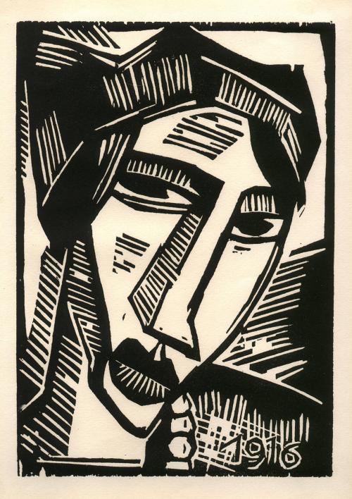[Head of a woman (Frauenkopf)]