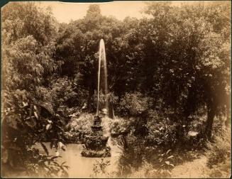 untitled [landscape, garden, fountain]