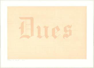 Dues