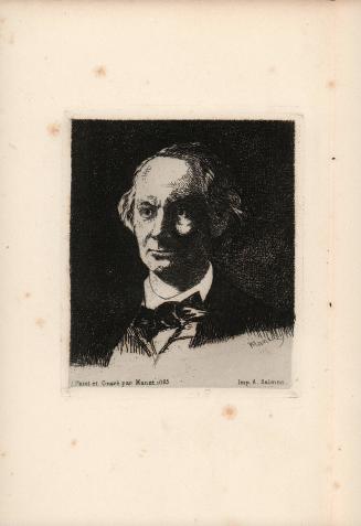 Charles Baudelaire, de Face