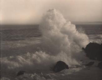 untitled [waves crashing on rocks]