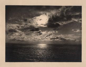 untitled [ocean/horizon, cloudy sky, sunset]